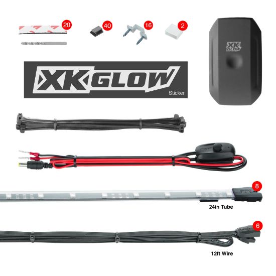 XK GLOW CAR STA APP KIT - KSCARSTAND