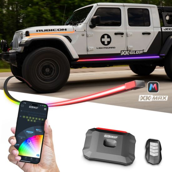 XK GLOW 2X80' XKMAX RGB ADDRESSABLE - MXBGJPSTA2