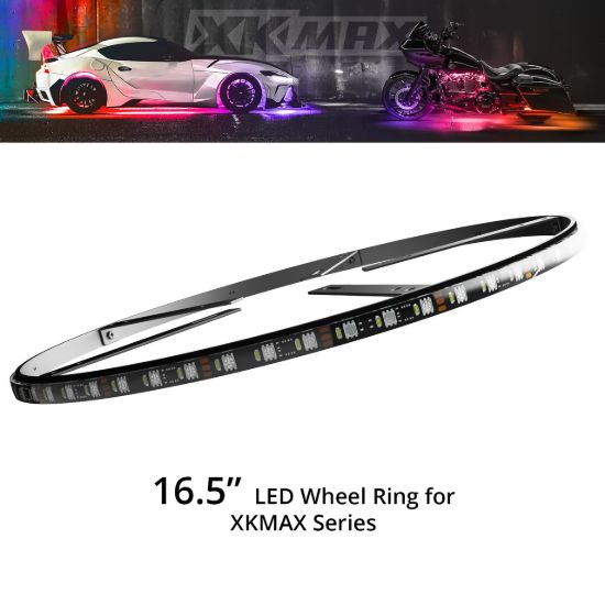 XK GLOW XKMAX RGBW WHEEL RING LIGHT KIT - MXWHEELA
