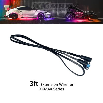 XK GLOW XKMAX 3FT EXTENSION WIRE - MXWIRE3FT