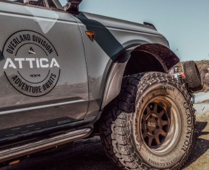 Picture of Attica 4x4 Fender Flare Set - ATTFB01H101-BX-F