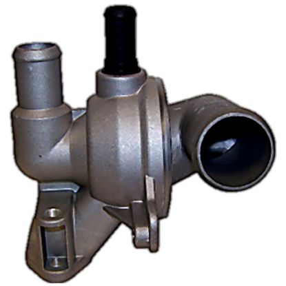 Picture of Crown Automotive Jeep Replacement Engine Coolant Thermostat Housing Assembly - 5072705AB