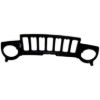 Picture of Crown Automotive Jeep Replacement Grille - 55156608AA