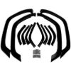 Picture of Crown Automotive Jeep Replacement Fender Flare Set - 5FWKMGL