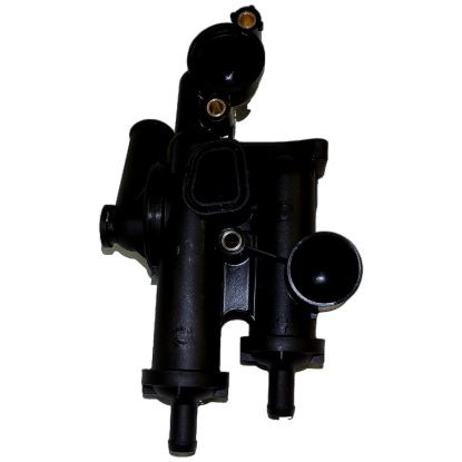 Picture of Crown Automotive Jeep Replacement Engine Coolant Thermostat Housing Adapter - 68003582AB