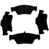 Picture of Crown Automotive Jeep Replacement Disc Brake Pad Set - 68052386AA