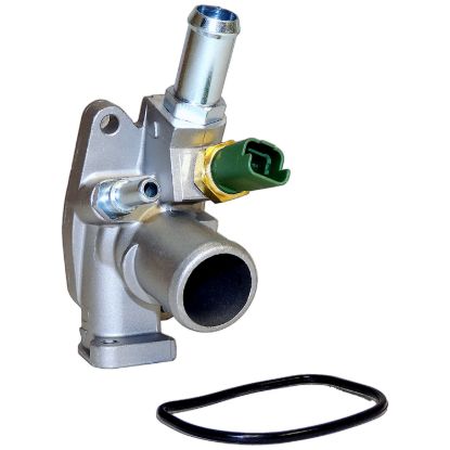 Picture of Crown Automotive Jeep Replacement Engine Coolant Thermostat Housing Assembly - 68211424AA