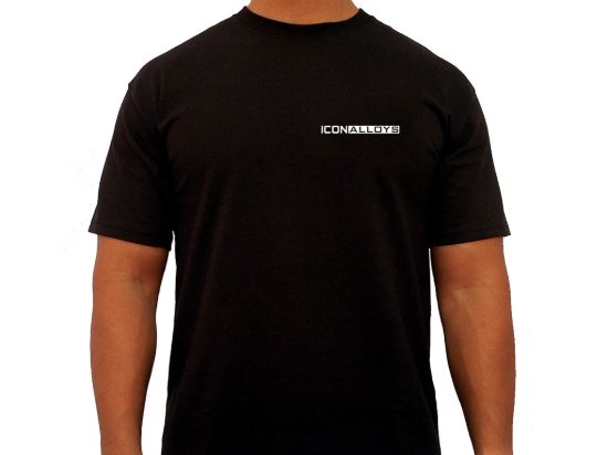 Picture of ICON Alloys T-Shirt - ICONALLOY-TEE-STD-BLK-XXXL