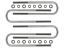 Picture of ICON Vehicle Dynamics Leaf Spring Axle U-Bolt Kit - 67004