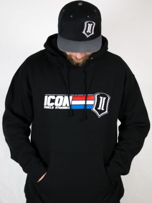 Picture of ICON Vehicle Dynamics Sweatshirt - ICON-HOODY-GI-BLK-XXL
