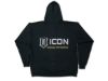 Picture of ICON Vehicle Dynamics Sweatshirt - ICON-HOODY-STD-BLK-XL