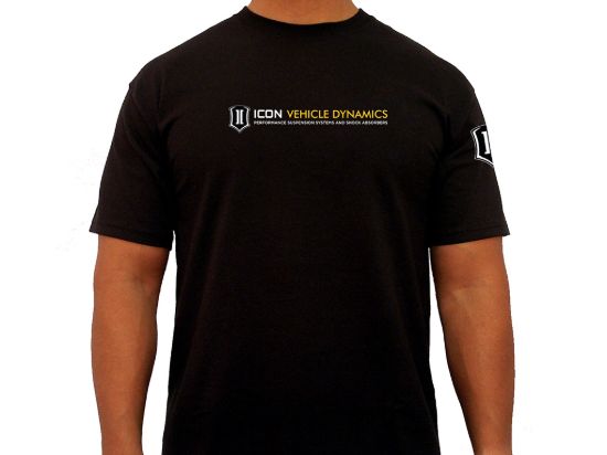 Picture of ICON Vehicle Dynamics T-Shirt - ICON-TEE-STD-BLK-L