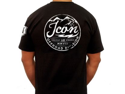 Picture of ICON Vehicle Dynamics T-Shirt - ICON-TEE-VIN-BLK-XL