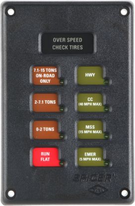 Picture of Spicer Tire Pressure Monitoring System (TPMS) Control Unit - 676233