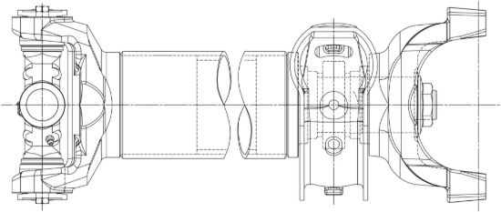 Picture of Spicer Drive Shaft - 810663-5428