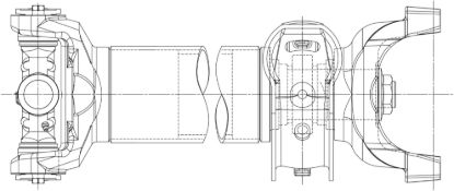 Picture of Spicer Drive Shaft - 917099-5008