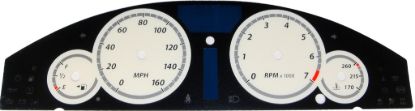 Picture of US Speedo Instrument Cluster Gauge Face Kit - 300060