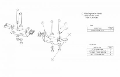 Picture of LoD Offroad Bumper - JFT9601