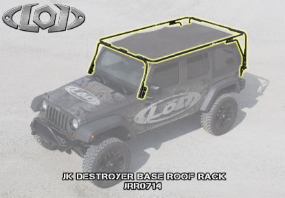 Picture of LoD Offroad Cargo Rack - JRR0714