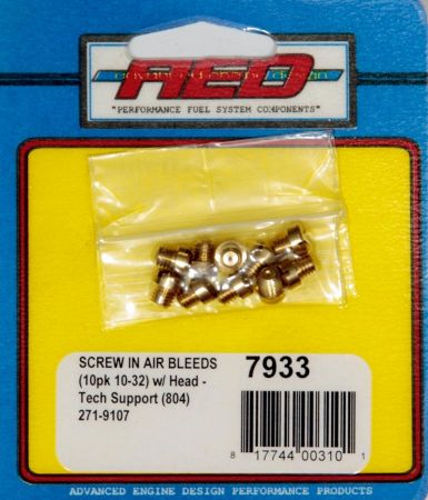 Picture for category Carburetor Air Bleeds