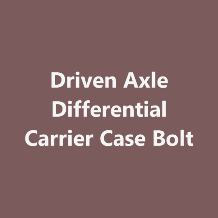 Picture for category Driven Axle Differential Carrier Case Bolt