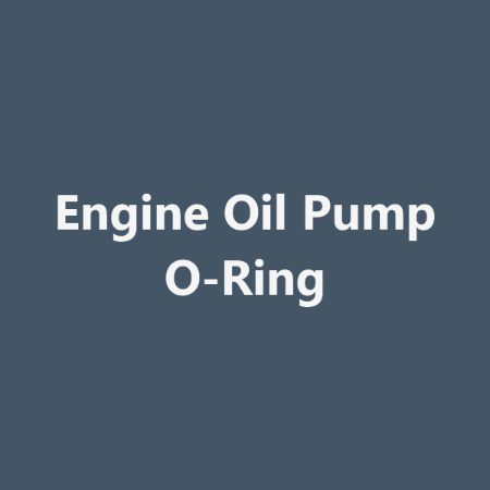 Picture for category Engine Oil Pump O-Ring