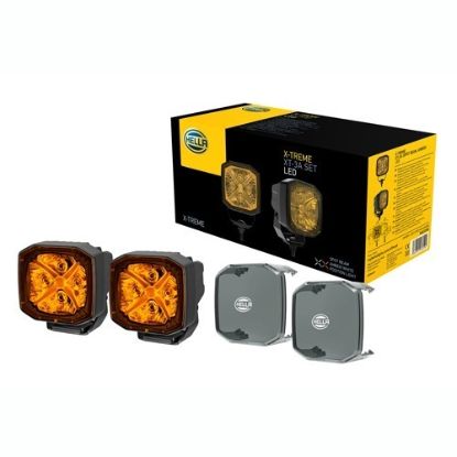 HELLA X-TREME SPOTLIGHT XT-3A AMBER - 358233941