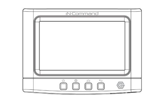 ASA 4.3' IN-COMMAND DISP.COMMANDER - NCSP35DC