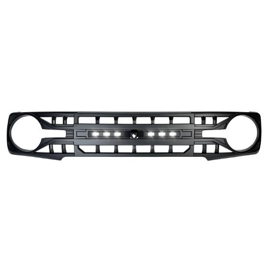 AMERICAN MOD MATTE ARMOR GRILLE CAM & LED LIGHT - AMFME00116