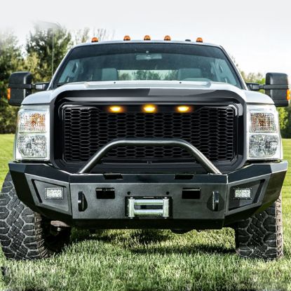 AMERICAN MOD RAPTOR STYLE MESH GRILLE W/ AMBER L - MFMFA00125