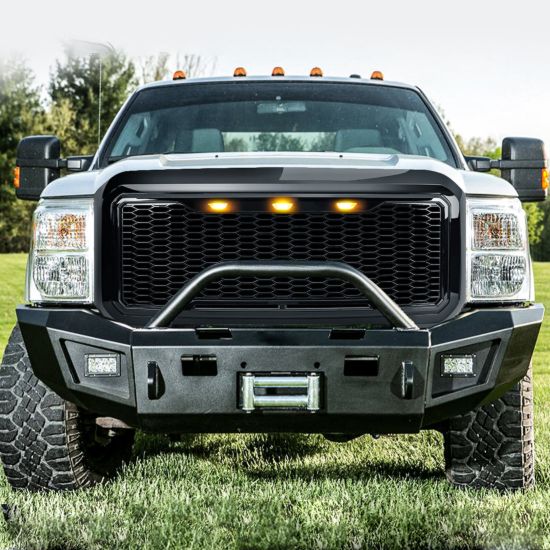 AMERICAN MOD RAPTOR STYLE MESH GRILLE W/ AMBER L - MFMFA00125