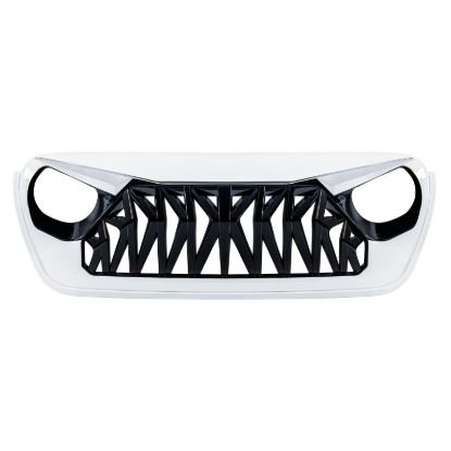 AMERICAN MOD SHARK GRILLE DRL WHITE/BLACK - MJPCA00141
