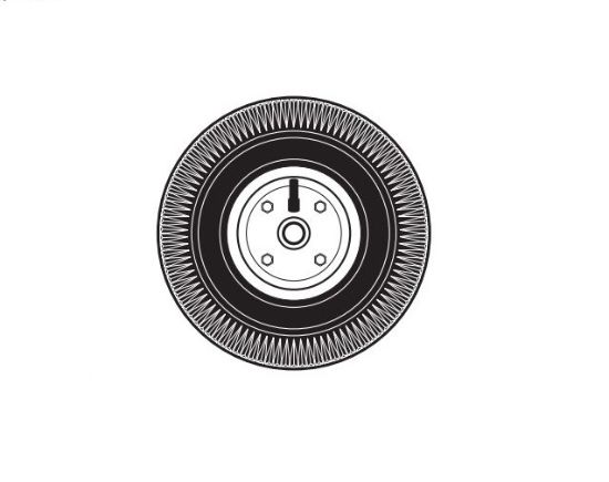 BARKER BARKER PNEUMATIC WHEELS - 32347
