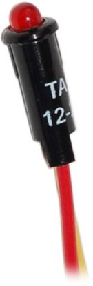 BLUE SEA LED RED 11/64IN 12VDC - 8171BSS
