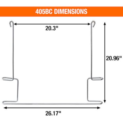 BUYERS PROD BRACKET ANTI-SAIL CHROME - 405BC
