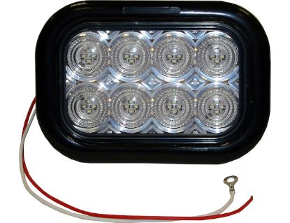 BUYERS PROD LIGHT 5.3IN RECT. BACK-UP CLEAR 32 - 5625332