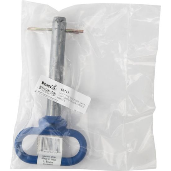 BUYERS PROD HITCH PIN W/COTTER 3/4INX 4-1/2 SIL - 66111