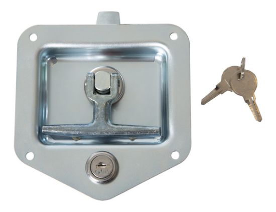 BUYERS PROD LATCH T-HANDLE ZINC PLATED W/ - L8915