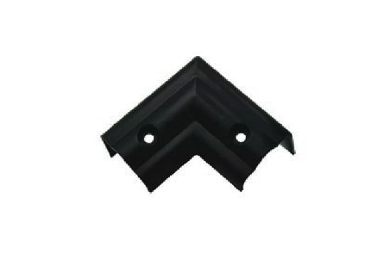 B&B MOLDERS CORNER TOP REAR TRIM COVER  BK - 94499