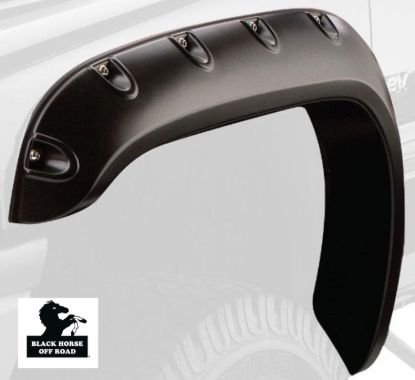 BLACK HORSE FENDER FLARES - A02SMPKT12