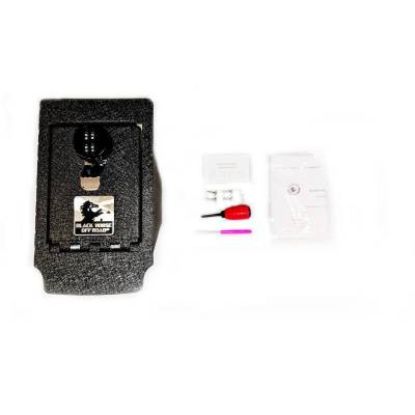 BLACK HORSE WITH 4- DIGIT COMBO LOCK - ASGM07