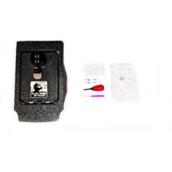 BLACK HORSE WITH 4- DIGIT COMBO LOCK - ASGM07