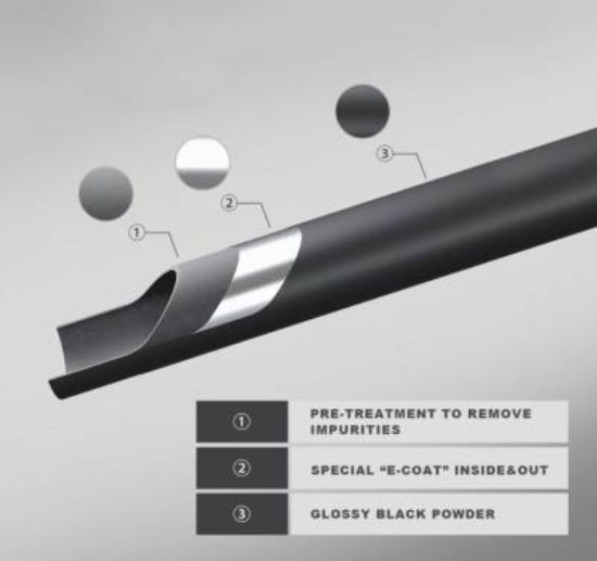BLACK HORSE MATTE BLACK BULL BAR - CBBF7802SP
