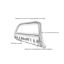 BLACK HORSE BULL BAR - CBSNA902SP