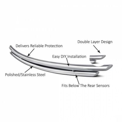 BLACK HORSE REAR BUMPER GUARD - CRDLHY301S