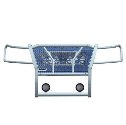 BLACK HORSE BLK RUGGED HD GRILLE GUARD KIT - IFR22BPLFB