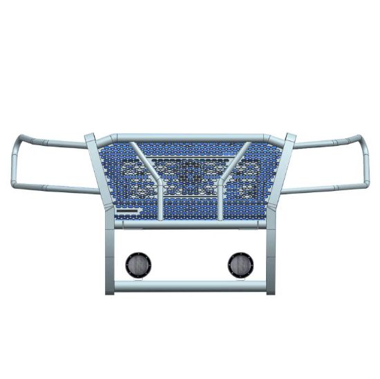 BLACK HORSE BLK RUGGED HD GRILLE GUARD KIT - IFR22BPLFB