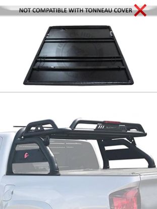 BLACK HORSE CLASIC ROLL BAR BLACK - RBBA15B