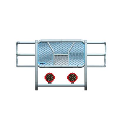 BLACK HORSE RUGGED HEAVY DUTY GRILLE GUARD KIT - RUFOF217BP
