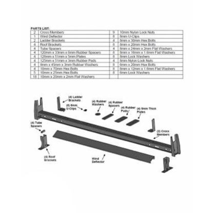 BLACK HORSE 2014-2018 CHEVROLET CITY EXPRESS CR - TRNRG01